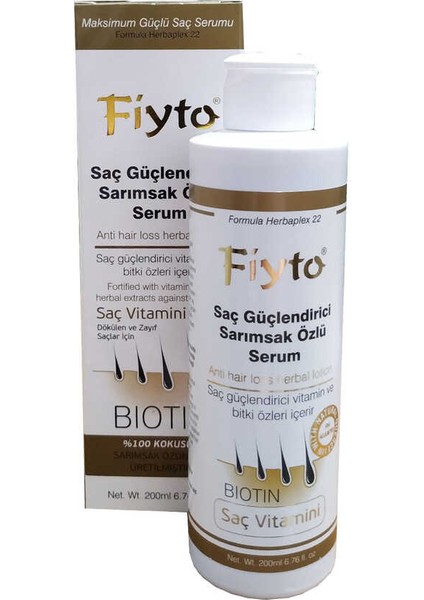 Sarımsak Özlü Saç Losyonu 200 ml