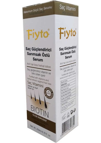 Sarımsak Özlü Saç Losyonu 200 ml