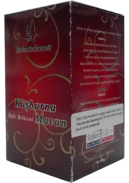 Kuşburnulu Ballı Bitkisel Karışım Cam Kavanoz 450 gr fiyatları