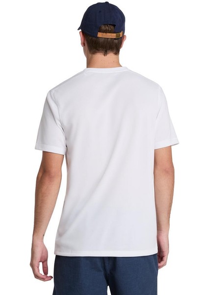 Quıck-Dry Short Sleeve Tee Erkek Beyaz Tshirt TB0A6EKS1001 modelleri
