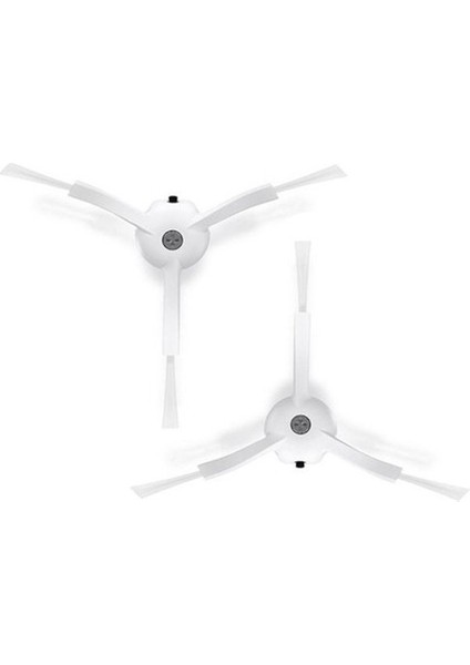 Roborock Q5 Pro Uyumlu 2 Adet Beyaz Yan Fırça