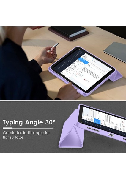 Apple iPad 11.Nesil A16 11inç/10.Nesil 10.9inç Kılıf Kalem Bölmeli Smart Case indirimleri
