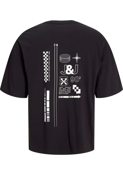 Jack Jones Jjalmos Tee Ss Crew Neck Erkek Siyah Tshirt 12273506-02 fiyatları
