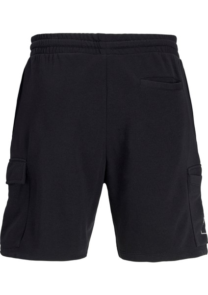 Jpstkane Scrıpt Sweat Shorts Mıd Erkek Siyah Şort 12269442-02