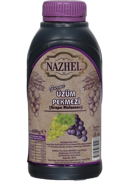 Üzüm Pekmezi 600 gr