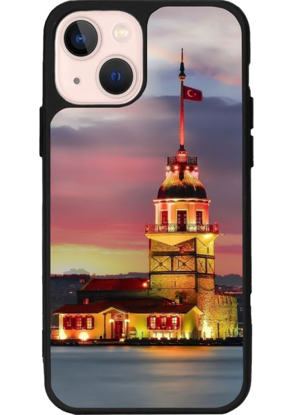 Apple iPhone 13 Uyumlu Mat Siyah Kılıf – Yumuşak Silikon, Koruyucu, Şok emici kapak