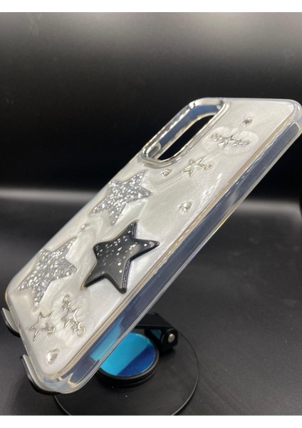 Galaxy A32 Uyumlu 3D Kabartmalı Parıltılı Ekstra Dayanıklı Darbe Önleyici Sevimli Kılıf modelleri