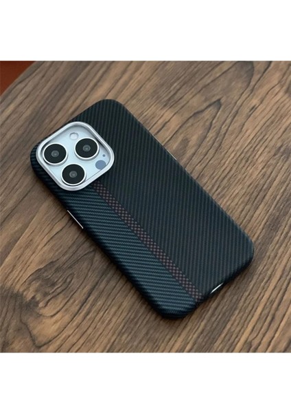 Iphone 16 Plus Uyumlu Lux Carbon Fiber Magsafe Ekstra Dayanıklı Lens Hediyeli