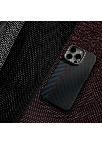 Iphone 16 Plus Uyumlu Lux Carbon Fiber Magsafe Ekstra Dayanıklı Lens Hediyeli