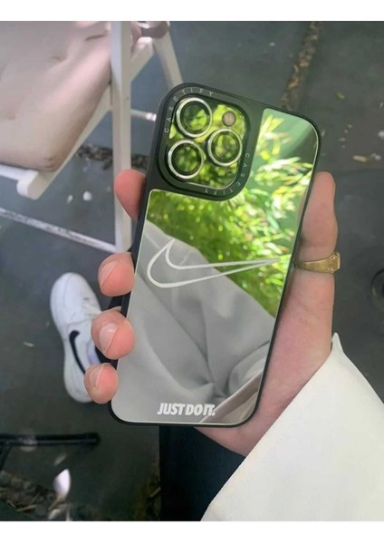iPhone 12 Pro Max Uyumlu Nikes Logolu Aynalı Telefon Kılıfı fiyatları