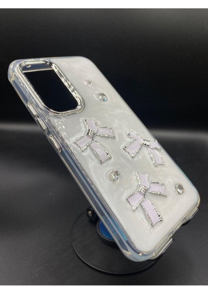 Samsung Galaxy S24 Fe Uyumlu 3D Kabartmalı Parıltılı Ekstra Dayanıklı Darbe Önleyici Sevimli Kılıf fiyatları