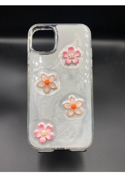 Iphone 15 Plus Uyumlu 3D Kabartmalı Parıltılı Ekstra Dayanıklı Darbe Önleyici Sevimli Kılıf