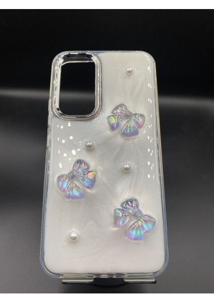 Samsung Galaxy S24 Uyumlu 3D Kabartmalı Parıltılı Ekstra Dayanıklı Darbe Önleyici Sevimli Kılıf