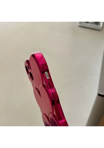 Iphone 15 Pro Max Uyumlu Parlak Darbeye Dayanıklı Kamera Koruyuculu Three Love Kılıf fırsatları