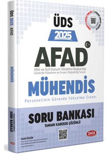 Afad Mühendis Üds Soru Bankası - Karekod Çözümlü