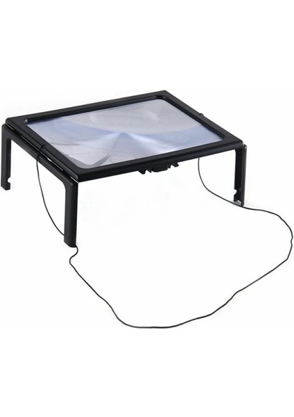 -Led Işıklı Kitap Okuma Büyüteç