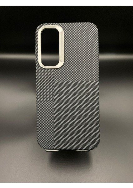 Samsung Galaxy S24 Uyumlu Lux Carbon Fiber Ekstra Dayanıklı Darbe Önleyici Kılıf