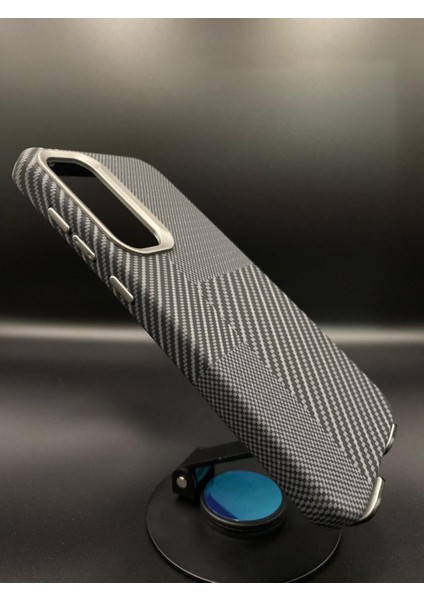 Samsung Galaxy S24 Uyumlu Lux Carbon Fiber Ekstra Dayanıklı Darbe Önleyici Kılıf modelleri
