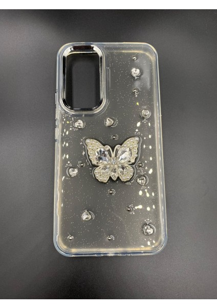 Xiaomi Redmi Note 13 Pro 5g Uyumlu 3D Kabartmalı Parıltılı Dayanıklı Darbe Önleyici Sevimli Kılıf