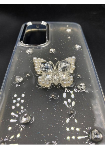Galaxy S23 Uyumlu 3D Kabartmalı Parıltılı Ekstra Dayanıklı Darbe Önleyici Sevimli Kılıf modelleri