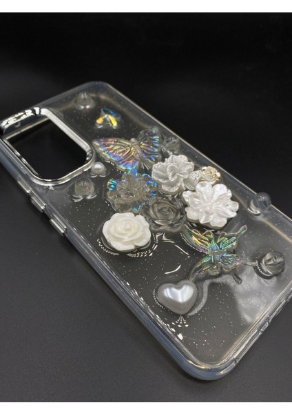 Galaxy A55 Uyumlu 3D Kabartmalı Parıltılı Ekstra Dayanıklı Darbe Önleyici Sevimli Kılıf fiyatları