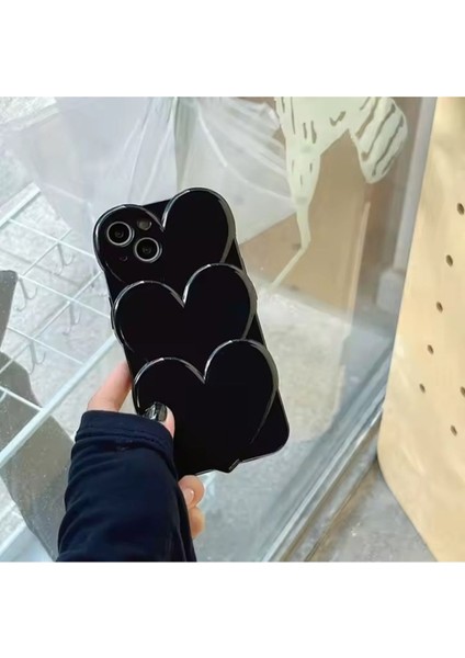 Iphone 11 Uyumlu Parlak Darbeye Dayanıklı Kamera Koruyuculu Three Love Kılıf fiyatları