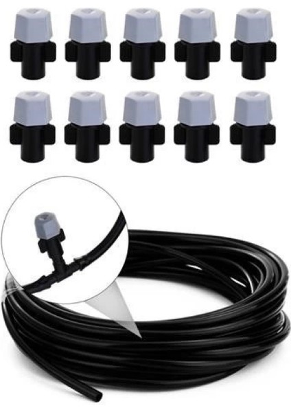 10 Metre Kendin Yap Balkon Veranda Çardak Kamelya Sulama Serinletme ve Nemlendirme Sistemi fırsatları