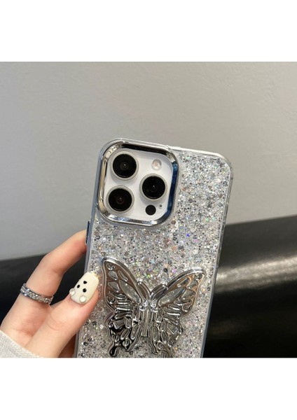 Iphone 14 Uyumlu 3D Kabartmalı Parıltılı Ekstra Dayanıklı Darbe Önleyici Sevimli Kılıf modelleri