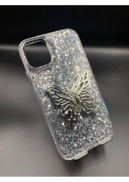 Iphone 14 Uyumlu 3D Kabartmalı Parıltılı Ekstra Dayanıklı Darbe Önleyici Sevimli Kılıf fırsatları
