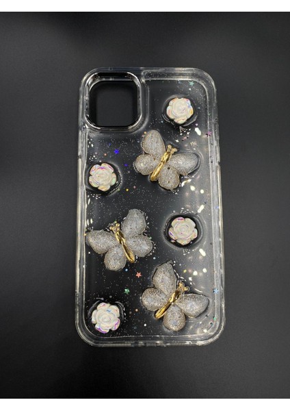 Iphone 16 Uyumlu 3D Kabartmalı Parıltılı Ekstra Dayanıklı Darbe Önleyici Sevimli Kılıf fiyatları