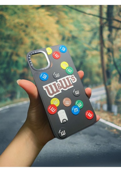 Iphone 11 Uyumlu M&ms Çikolata Desenli Lux Kaliteli Darbeye Dayanıklı Telefon Kılıf fiyatları