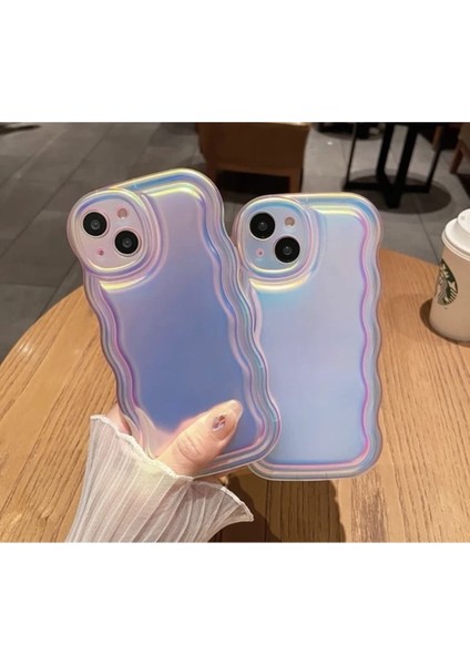 Iphone 14 Pro Max Uyumlu Hologram Desenli Puffer Renk Geçişli Mat Darbeye Dayanıklı Kılıf fiyatları