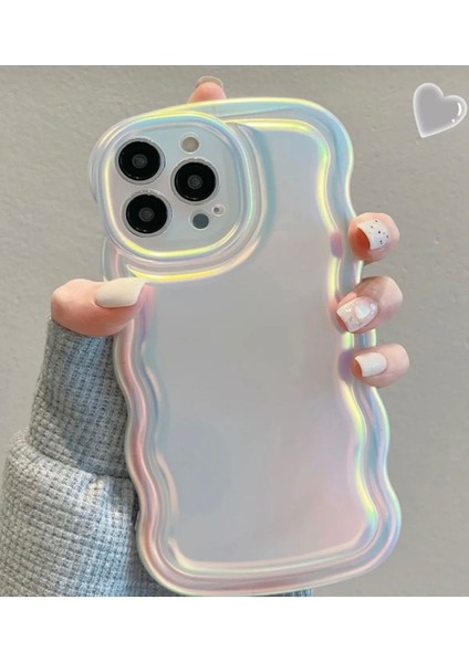 Iphone 14 Pro Max Uyumlu Hologram Desenli Puffer Renk Geçişli Mat Darbeye Dayanıklı Kılıf indirimleri