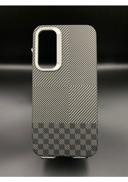 Samsung Galaxy S23 Uyumlu Lux Carbon Fiber Ekstra Dayanıklı Darbe Önleyici Kılıf