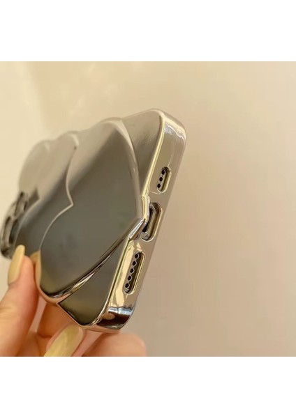 Iphone 12 Pro Max Uyumlu Parlak Darbeye Dayanıklı Kamera Koruyuculu Three Love Kılıf fırsatları