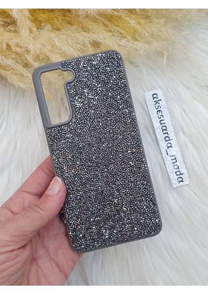 Samsung Galaxy S21FE Uyumlu Lüks Swrovski Taşlı Kılıf
