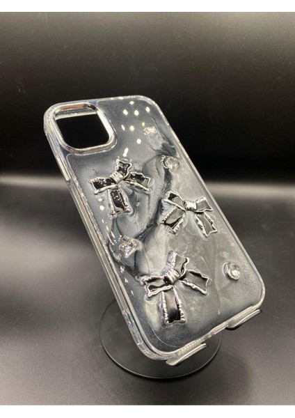 Iphone 14 Pro Uyumlu 3D Kabartmalı Parıltılı Ekstra Dayanıklı Darbe Önleyici Sevimli Kılıf fiyatları