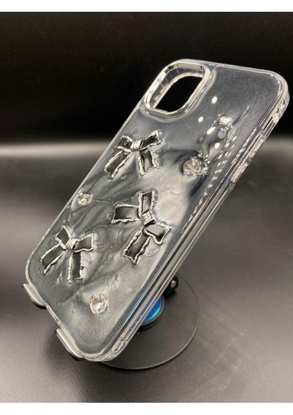 Iphone 14 Pro Uyumlu 3D Kabartmalı Parıltılı Ekstra Dayanıklı Darbe Önleyici Sevimli Kılıf modelleri