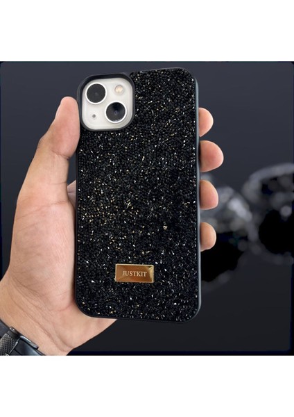 Iphone 13 Uyumlu Taşlı Kılıf