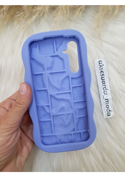 Samsung Galaxy S23 Fe Uyumlu Stitch Disney Lilo ve Stiç Hamur Silikon Lüks Kılıf Kapak