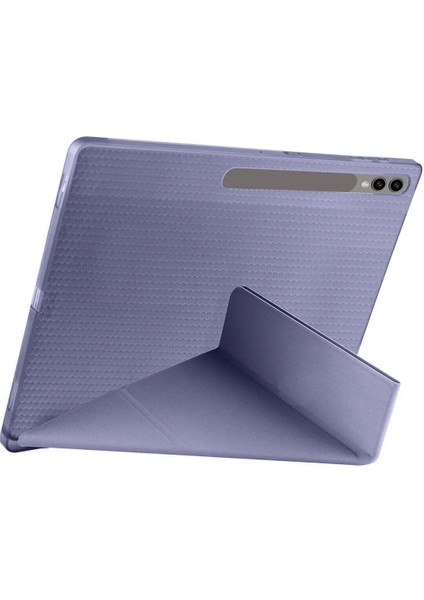 Samsung Tab S10 Plus / S9 Plus / Tab S9 Fe Plus Uyumlu Kalem Bölmeli Standlı Uyku Modlu Akıllı Kılıf