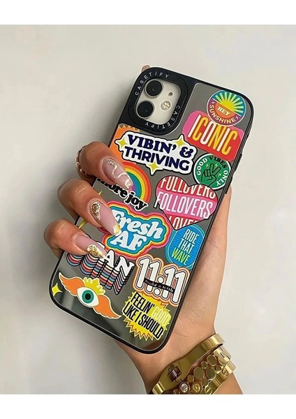 Iphone 11 Casetify Aynalı Kılıf Iconıc