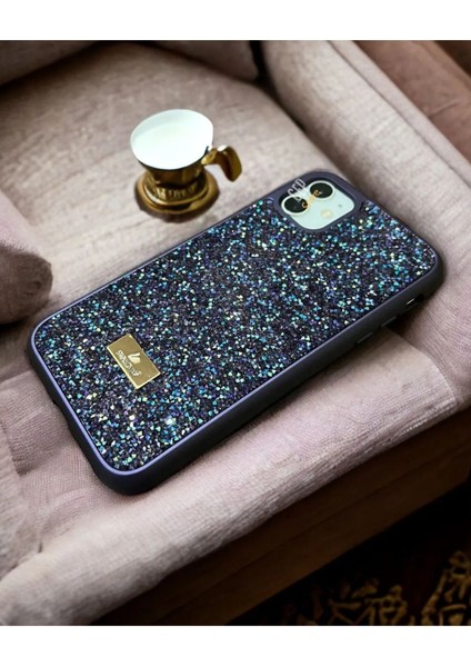 iPhone 11 Taşlı Silikon Kılıf