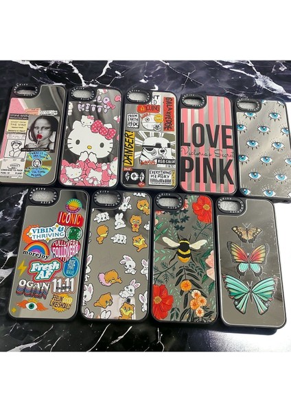iPHONE 6 / 6s / 7 / 8 / Se2 Uyumlu Ayna Detaylı Desenli Lüx Kılıf fiyatları