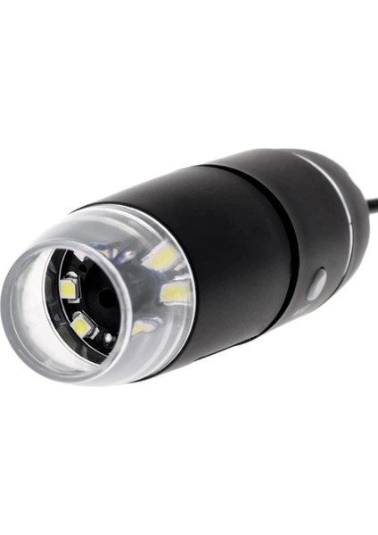 -1600X USB Dijital Mikroskop Kamera Endoskop 8led Büyüteç Metal Standı