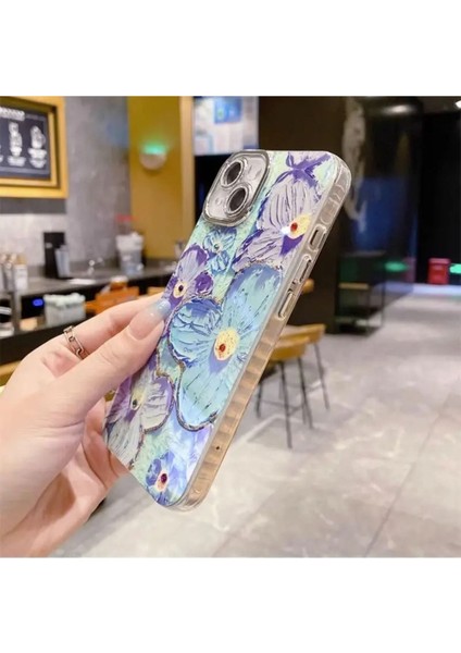 Iphone 15 Kılıf 3D Deniz Temalı Desenli Kamera Korumalı Lensli Silikon Luxury Kapak