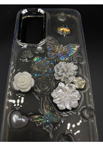 Galaxy S24 Fe Uyumlu 3D Kabartmalı Parıltılı Ekstra Dayanıklı Darbe Önleyici Sevimli Kılıf modelleri