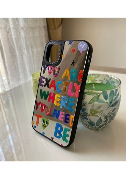 Aynalı Yazılı Iphone 11 Telefon Kılıfı