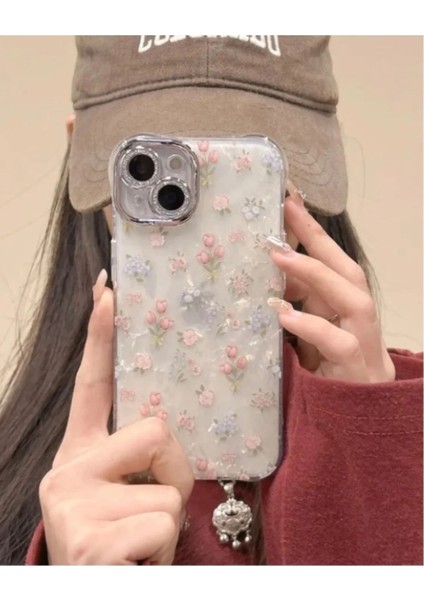 iPhone 15 Pro Max Kılıf 3D Deniz Temalı Yağlı Boya Tasarım Hologramlı Kamera Korumalı Luxury Kapak