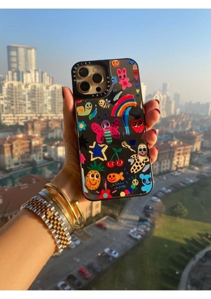 Iphone 11 Animals Desenli Aynalı Telefon Kılıfı